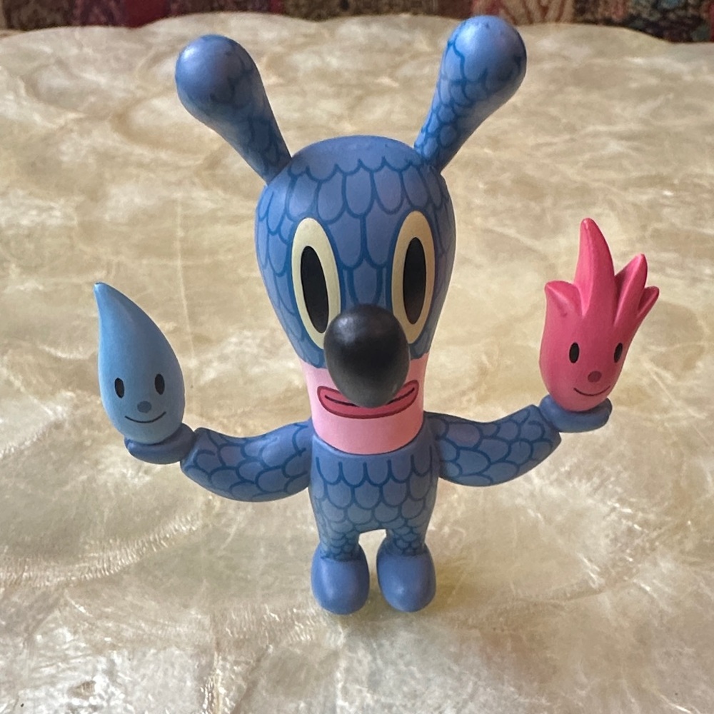 Gary Baseman Vinyl Figurine Aqua Fire Water Bunny